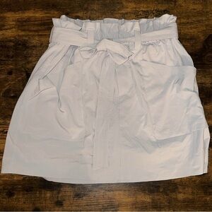 Athleta Grey Athletic Skirt Skort Built in Shorts Size 10